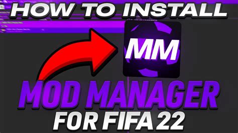 how to install fifa mod manager