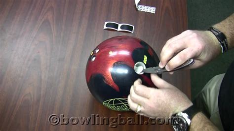 How To Install Finger Inserts In A Bowling Ball