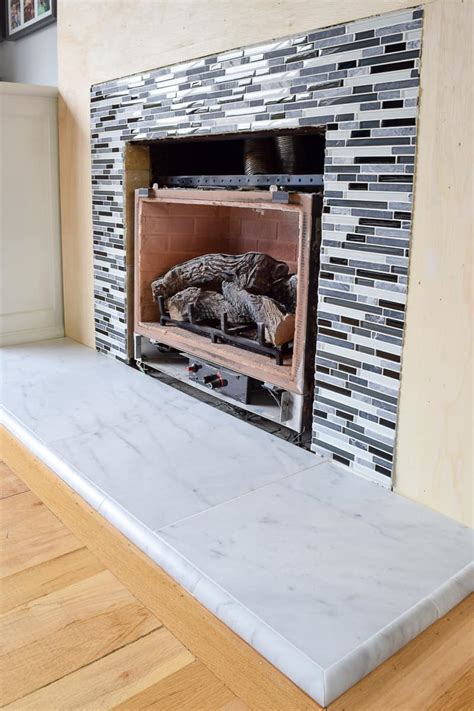 how to install fireplace trim