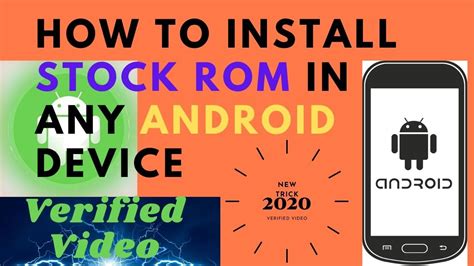 how to install firmware in android phone from pc