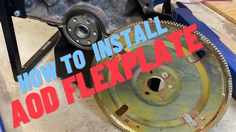 How To Install Flex Plate