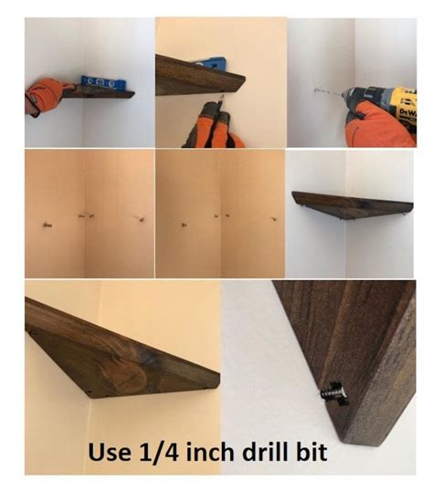 How To Install Floating Corner Shelf