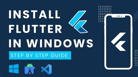 how to install flutter in windows