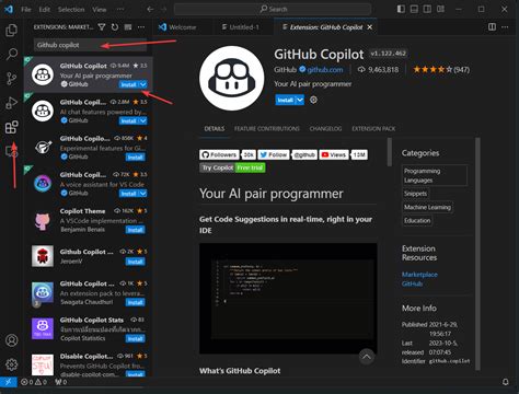 how to install github in visual studio code