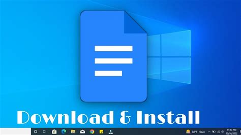 How To Install Google Docs On Windows 10