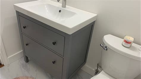 How To Install Hemnes Vanity
