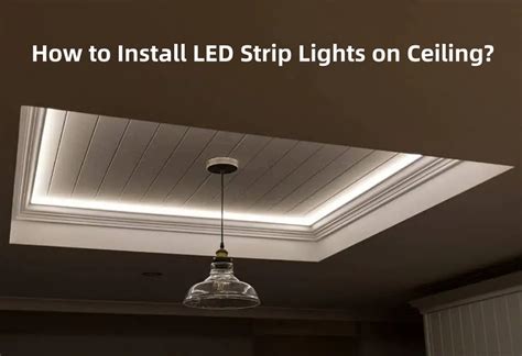 How To Install Led Lighting In Existing Ceiling