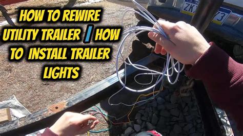 How To Install Led Lights On A Utility Trailer
