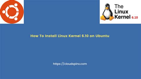 how to install linux kernel