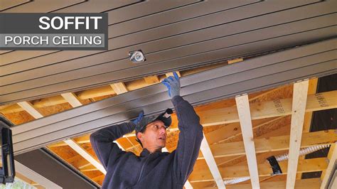 how to install metal soffit