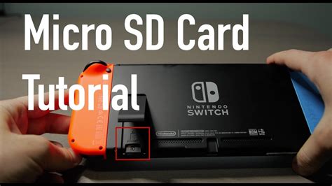 How To Install Micro Sd Card In Switch Lite
