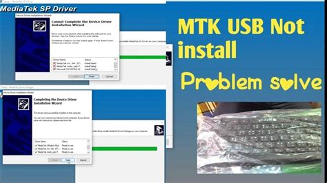 how to install mtk usb driver windows 10