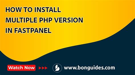 how to install multiple php versions windows 10