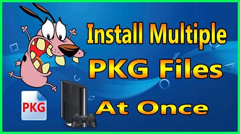 How To Install Multiple Pkg Files On Ps3