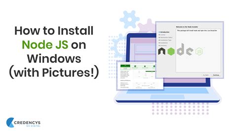 how to install node js in windows 10 using visual studio code