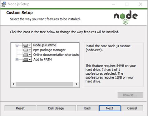 how to install node older version in windows