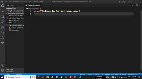 how to install numpy in vscode python