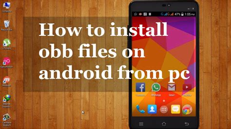 how to install obb data