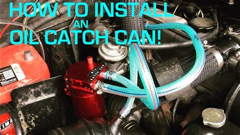 how to install oil catch can