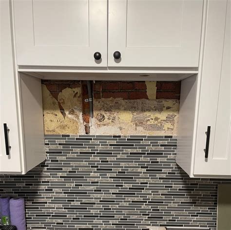 How To Install Over The Range Microwave With Tile Backsplash