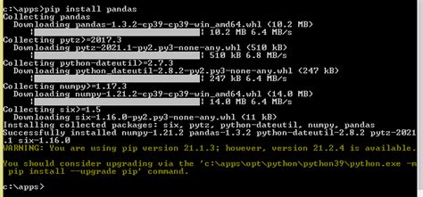 how to install pandas in python on mac