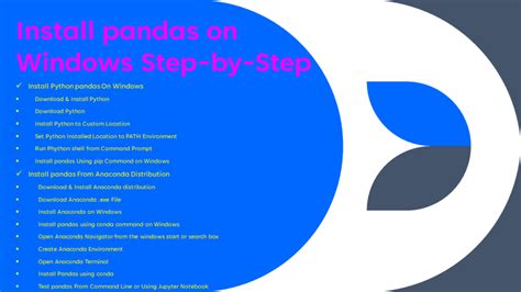 how to install pandas offline windows