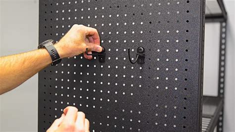 How To Install Pegboard Hooks