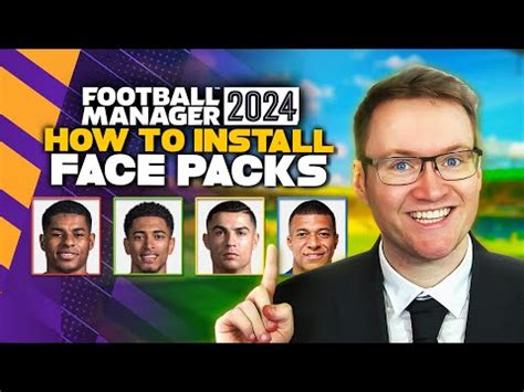 how to install player faces fm24