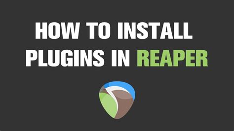 how to install plugins in reaper