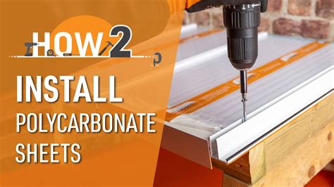 How To Install Polycarbonate Sheets On Windows