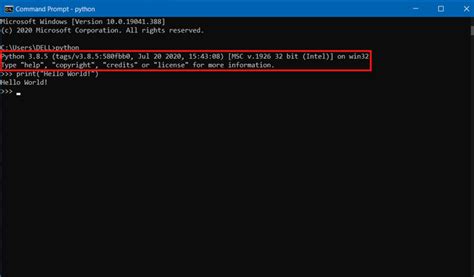 how to install python 2.7 on windows 10 using cmd