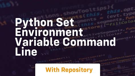 how to install python and set environment variable