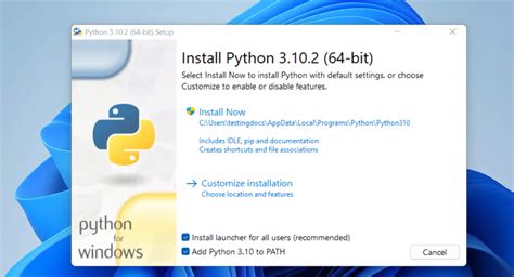 how to install python for all users windows 11