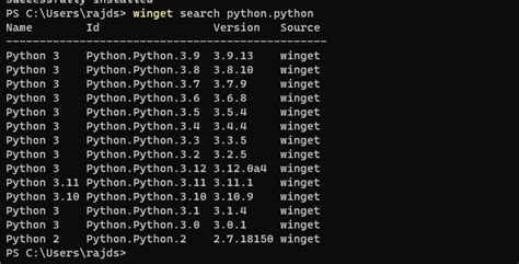 how to install python in cmd windows 11