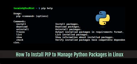 how to install python modules without pip