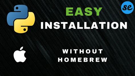 how to install python on mac without homebrew