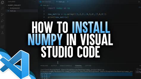 how to install python on visual studio code mac