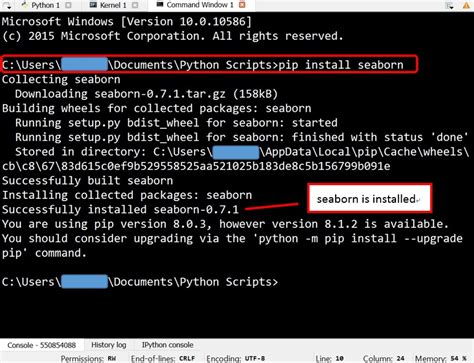 how to install python package in linux terminal