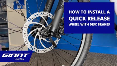 How To Install Quick Release Wheel