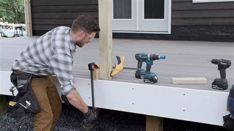How To Install Raised Composite Decking