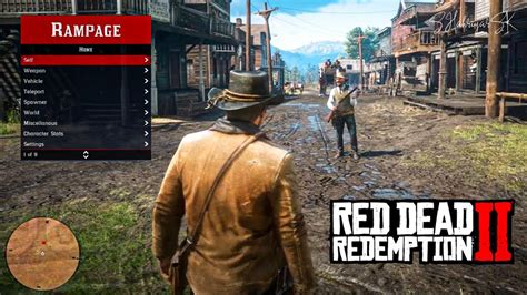 how to install rampage mod menu rdr2