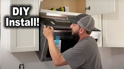 How To Install Range With Microwave