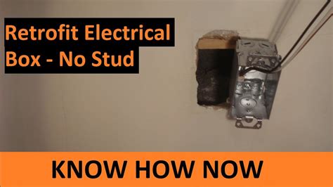 How To Install Retrofit Electrical Box