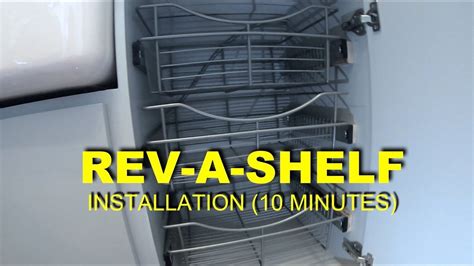 How To Install Rev A Shelf Pull Out Drawer