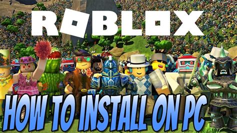 how to install roblox on pc