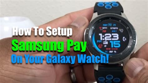 how to install samsung pay on galaxy watch 3