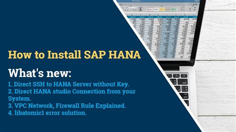 how to install sap hana