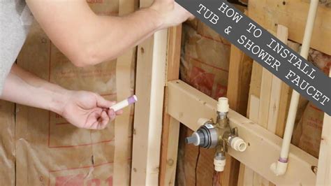 How To Install Shower Bath Faucet