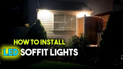 How To Install Soffit Can Lights