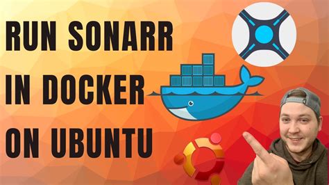 how to install sonarr docker